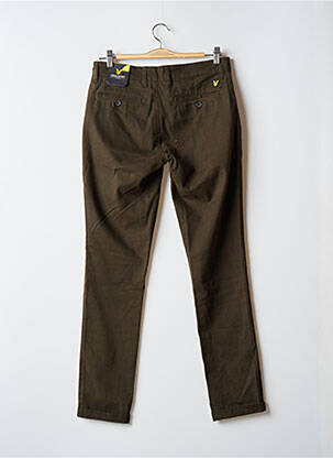 Pantalon chino taille normale taille normale vert LYLE & SCOTT homme
