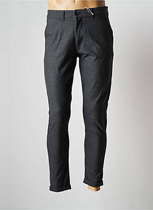 Pantalon droit gris CASUAL FRIDAY pour homme