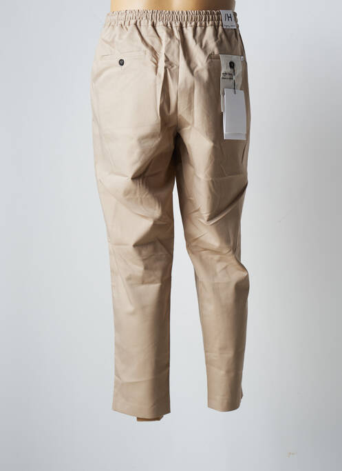 Pantalon droit beige SELECTED pour homme