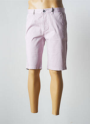 Bermuda stretch taille normale violet HERO SEVEN homme