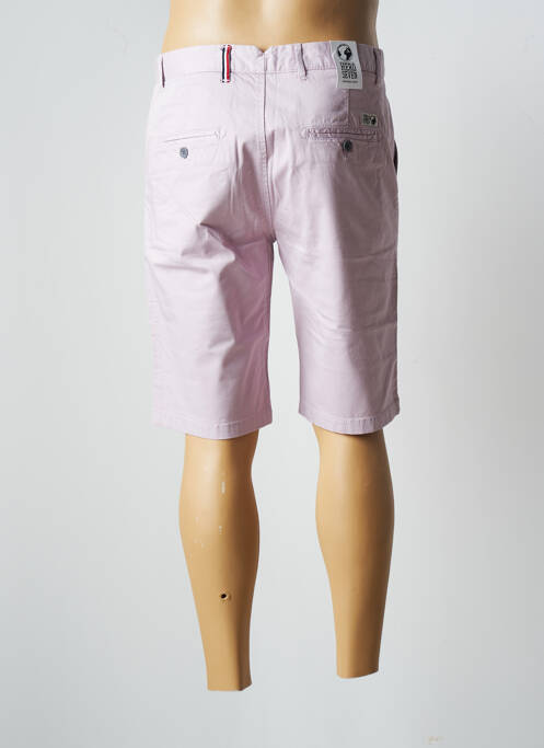 Bermuda stretch taille normale violet HERO SEVEN homme