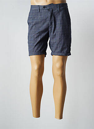 Short fermeture zippée sous rabat boutonné taille normale bleu JACK & JONES homme