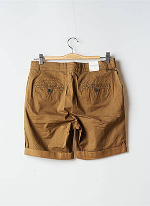 Bermuda stretch taille normale marron SELECTED homme
