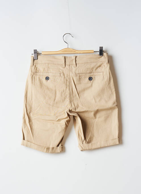 Bermuda tissage popeline taille normale beige LYLE & SCOTT homme