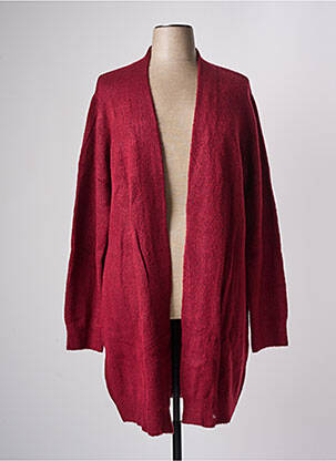 Gilet manches longues stretch rouge STOOKER femme