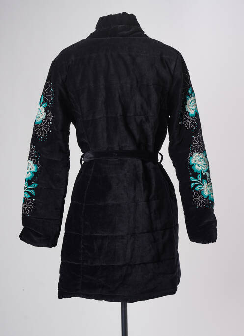 Manteau long noir LA FIANCEE DU MEKONG pour femme