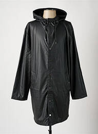 Imperméable coupe droite a capuche noir CELIO homme