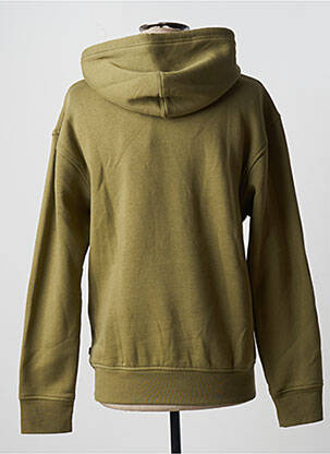 Sweat-shirt à capuche tissage jersey manches longues vert LEVI'S homme