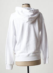 Sweat-shirt à capuche blanc LEVIS pour homme seconde vue