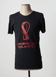 T-shirt coupe cintrée manches courtes noir FIFA STORE homme