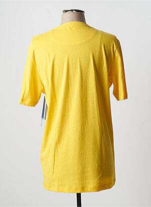 T-shirt coupe droite manches courtes jaune HERO BY JOHN MEDOOX homme