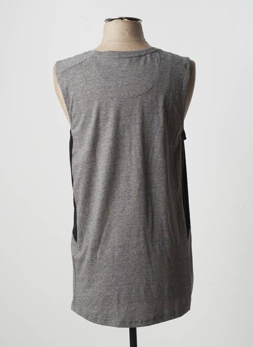 Débardeur gris HERO BY JOHN MEDOOX pour homme