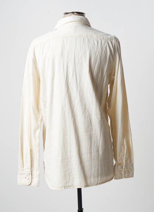 Chemise manches longues beige LEVIS pour homme