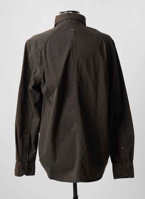 Chemise manches longues vert G STAR pour homme