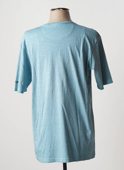 T-shirt bleu HERO BY JOHN MEDOOX pour homme