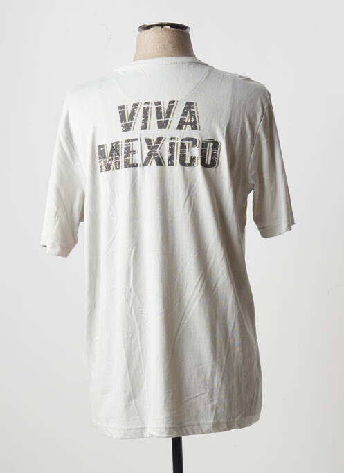 T-shirt gris HERO BY JOHN MEDOOX pour homme