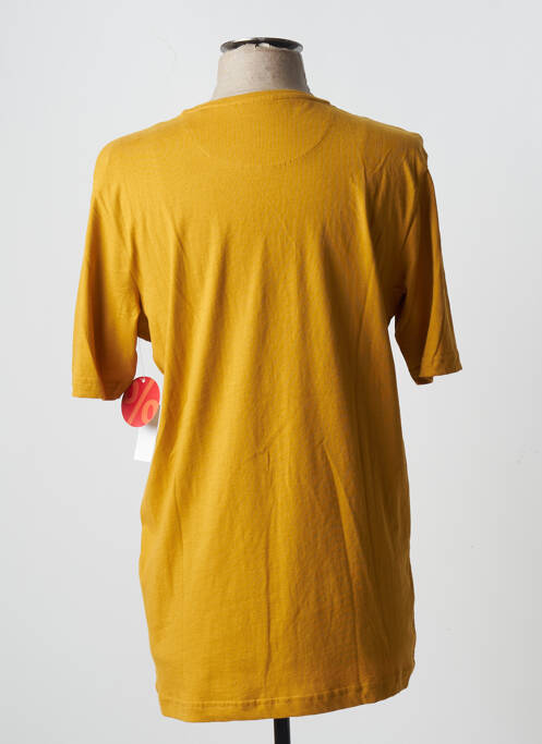 T-shirt jaune HERO BY JOHN MEDOOX pour homme