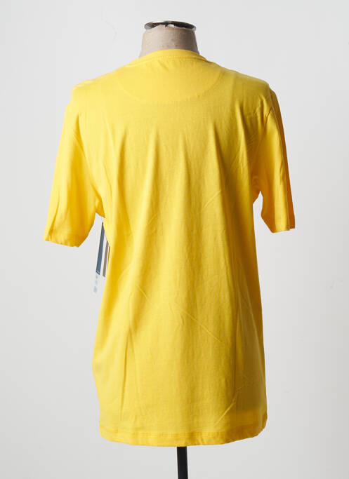 T-shirt jaune HERO BY JOHN MEDOOX pour homme