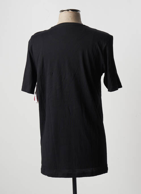 T-shirt noir HERO BY JOHN MEDOOX pour homme