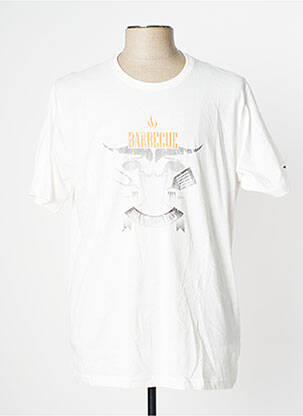 T-shirt stretch manches courtes beige HERO BY JOHN MEDOOX homme