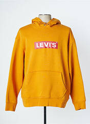 Sweat-shirt à capuche orange LEVIS pour homme seconde vue