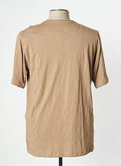T-shirt marron HERO BY JOHN MEDOOX pour homme seconde vue