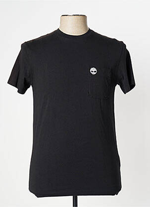 T-shirt noir TIMBERLAND pour homme