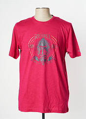 T-shirt rouge HERO BY JOHN MEDOOX pour homme seconde vue