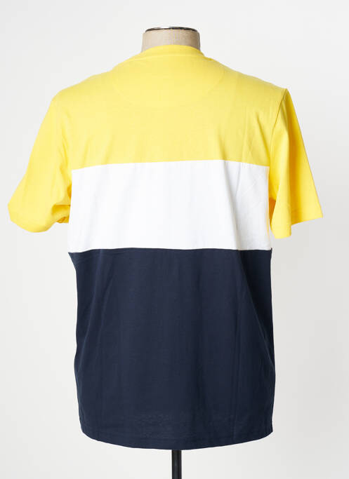 T-shirt jaune HERO BY JOHN MEDOOX pour homme