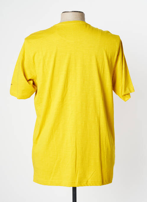 T-shirt jaune HERO SEVEN pour homme