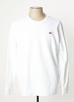 Sweat-shirt blanc LEVIS pour homme