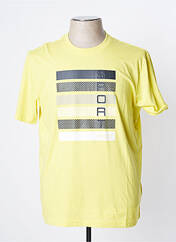 T-shirt jaune STOOKER pour homme seconde vue