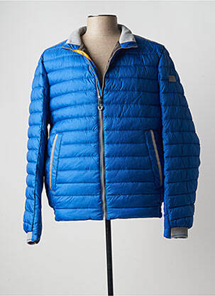 Doudoune manches longues sans capuche bleu BUGATTI homme