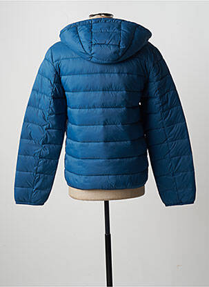 Doudoune poches a capuche bleu CELIO homme