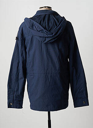 Parka manches longues a capuche bleu DAMART homme