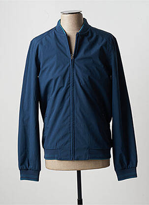 Blouson poches bleu DAMART homme