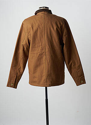 Veste casual fermeture boutonnée sur le devant marron CELIO homme