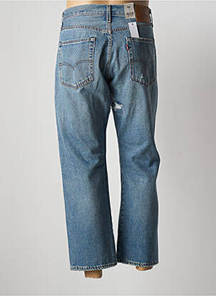 Jean coupe mom fermeture zippée sous rabat boutonné taille normale bleu LEVI'S homme