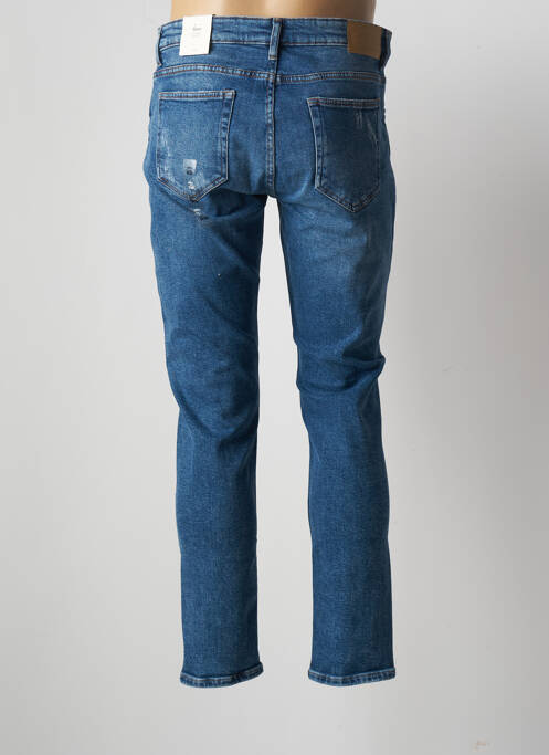 Jeans coupe slim bleu CELIO pour homme