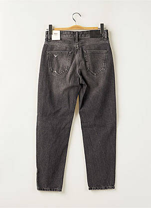 Jean coupe mom fermeture zippée sous rabat boutonné taille normale gris CELIO homme