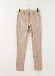 Pantalon chino stretch taille normale beige CELIO homme