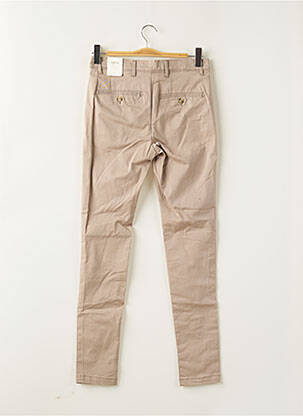 Pantalon chino stretch taille normale beige CELIO homme