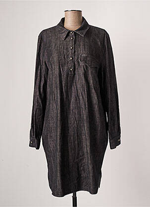 Robe courte manches longues manches longues noir PAKO LITTO femme