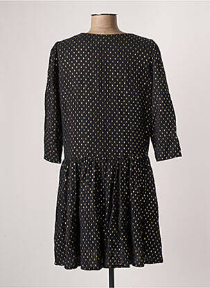 Robe courte manches 3/4 manches 3/4 noir VINTAGE LOVE femme