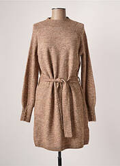 Robe pull beige GRACE & MILA pour femme seconde vue