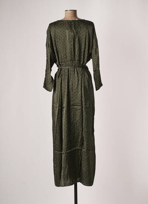 Robe longue vert GRACE & MILA pour femme