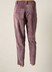 Pantalon droit violet PAKO LITTO pour femme seconde vue