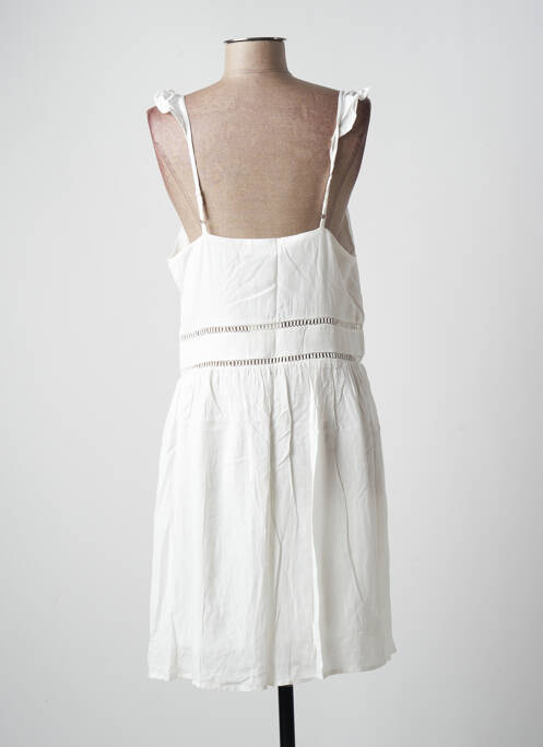 Robe mi-longue blanc ADILYNN femme