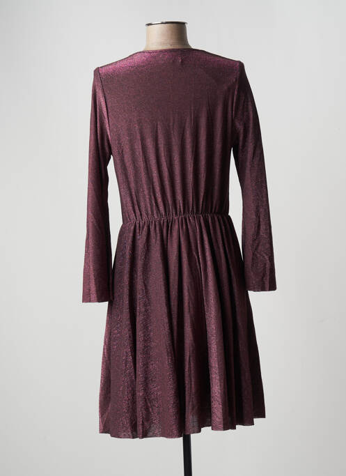 Robe mi-longue rose SENES femme