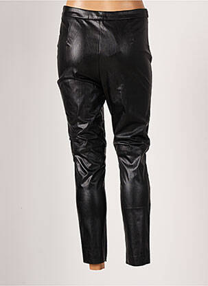 Pantalon 7/8 taille haute taille haute noir SEASON femme